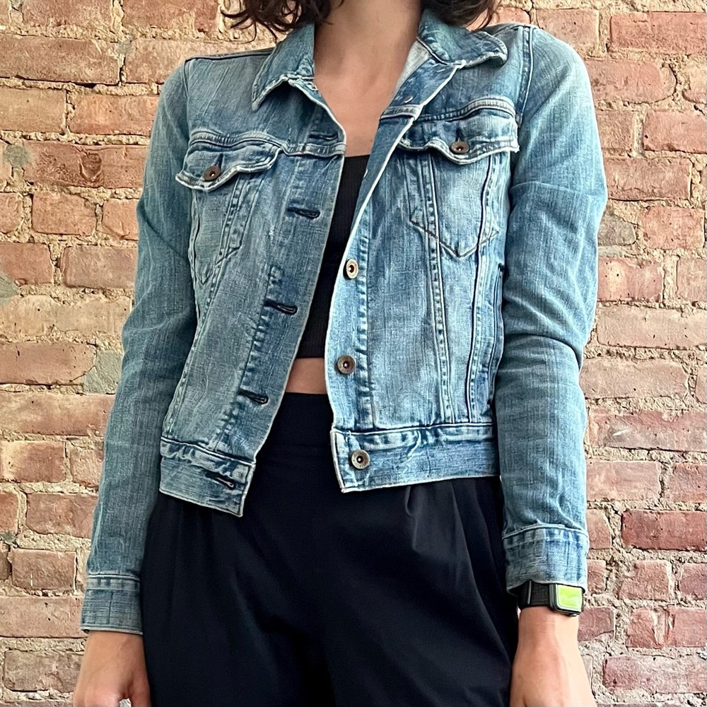 Levi’s Distressed Jean Jacket